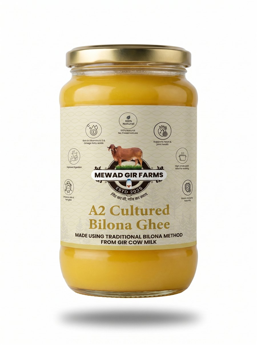 A2 Cultured Bilona Ghee jar